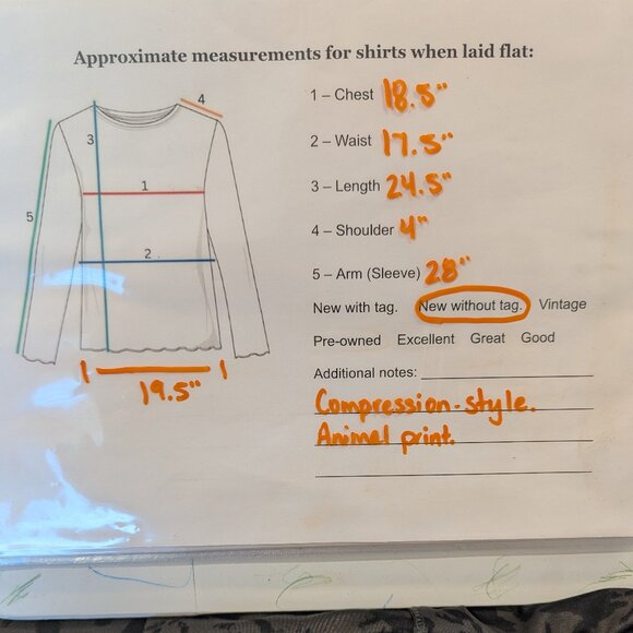 CALIA New Animal Print Turtleneck L Shiny Cold Weather Warm High Neck - Picture 12 of 12